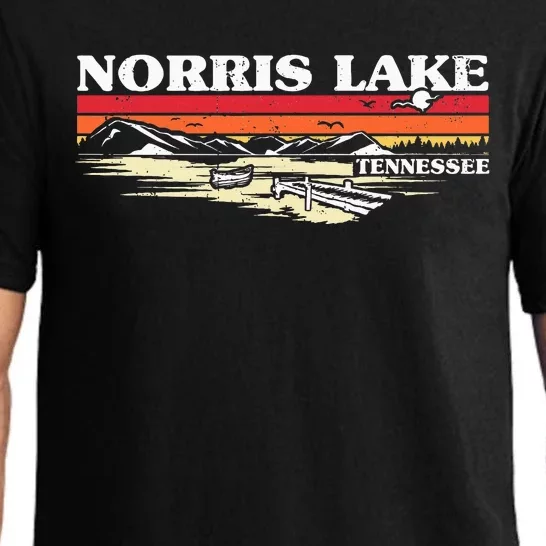 Fishing Boating Camping Lake Vacation Norris Lake Pajama Set