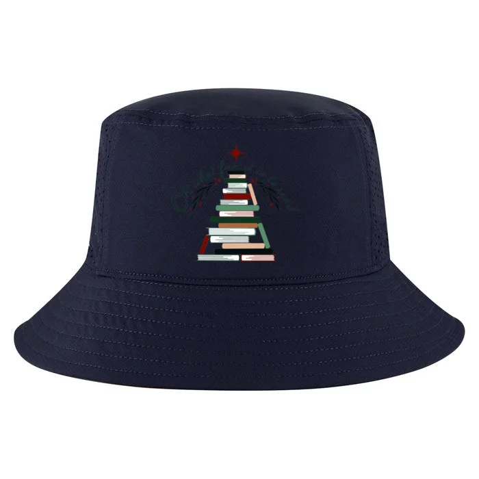 Funny Book Christmas Tree Oh What Fun Is It To Read Booknerd Gift Cool Comfort Performance Bucket Hat