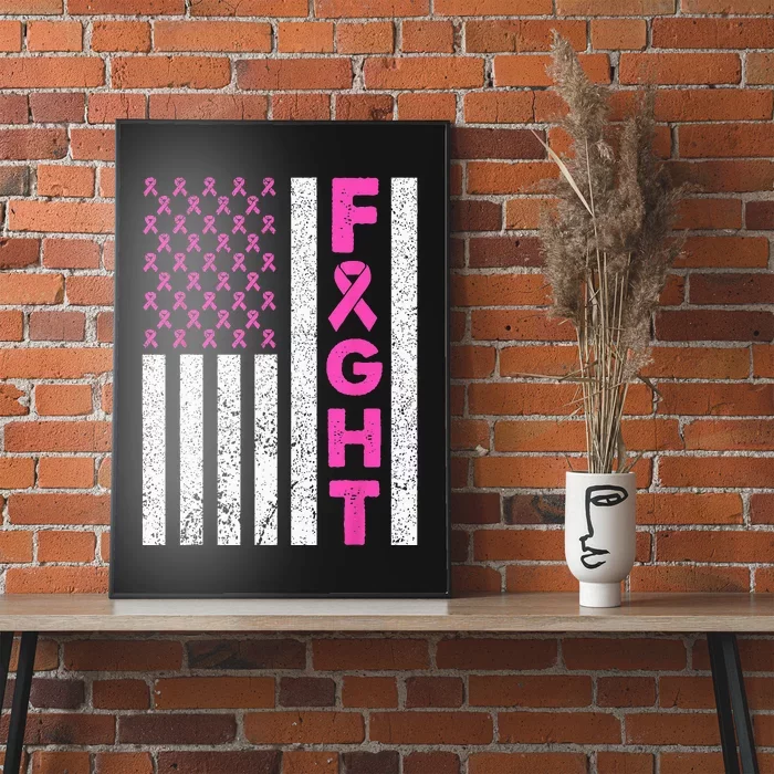 Fight Breast Cancer Kids Breast Cancer Awareness Items Poster