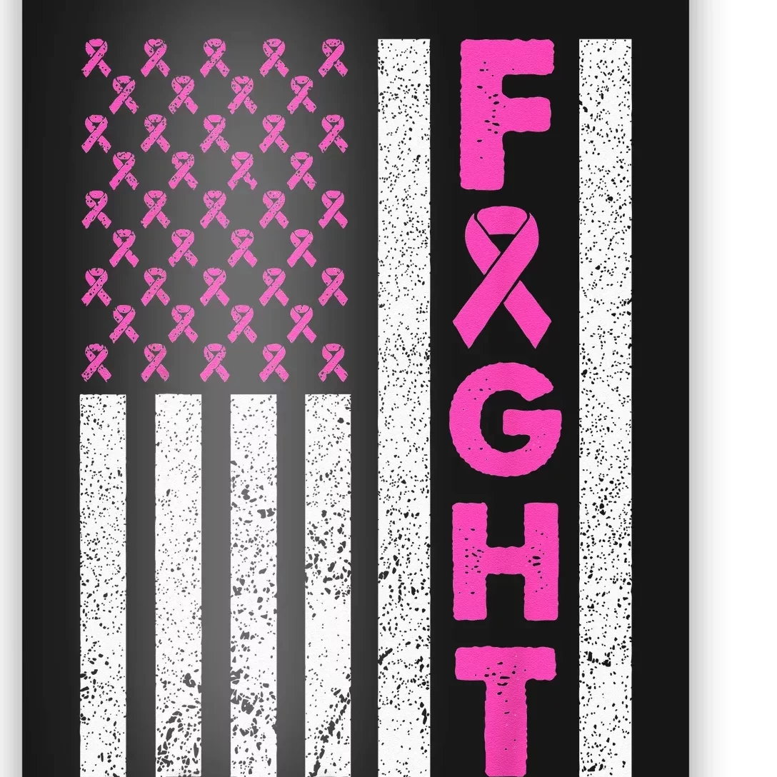 Fight Breast Cancer Kids Breast Cancer Awareness Items Poster