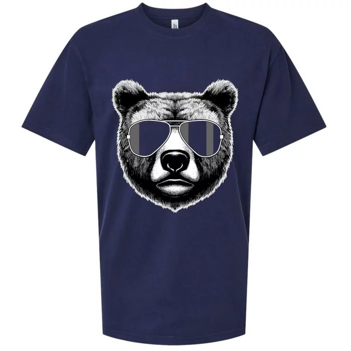 Funny Bear Cool Grizzly Bear Sueded Cloud Jersey T-Shirt