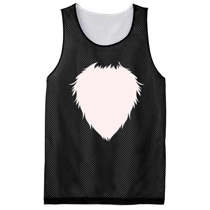 Fox Body Chest Costume Easy Halloween Costume Gift Funny Mesh Reversible Basketball Jersey Tank