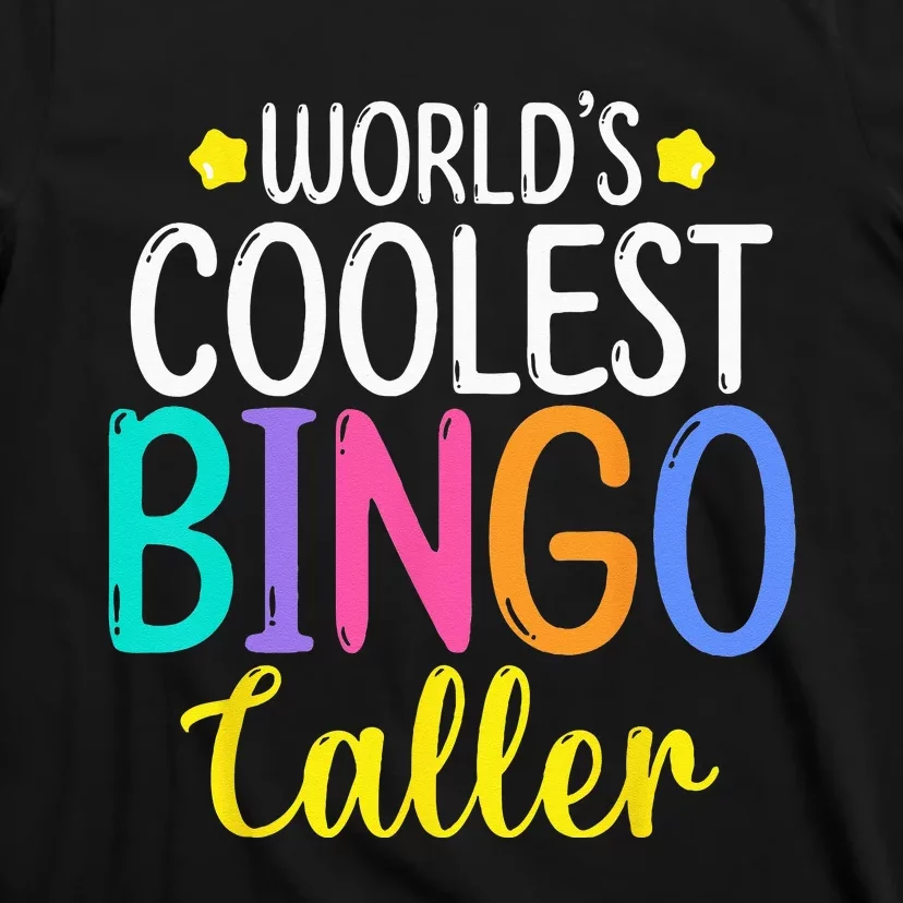 Funny Bingo Caller Gambling Bingo Player Bingo T-Shirt