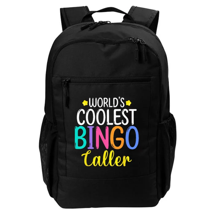 Funny Bingo Caller Gambling Bingo Player Bingo Daily Commute Backpack