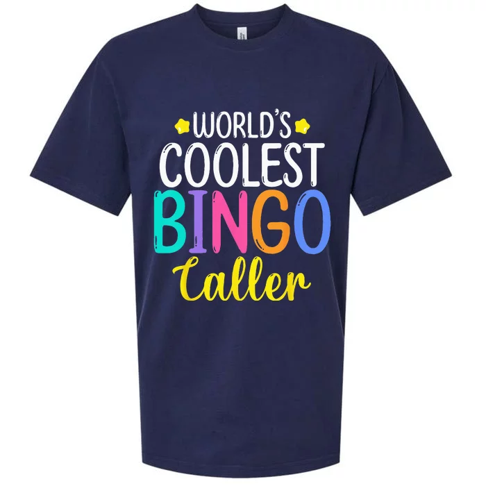 Funny Bingo Caller Gambling Bingo Player Bingo Sueded Cloud Jersey T-Shirt