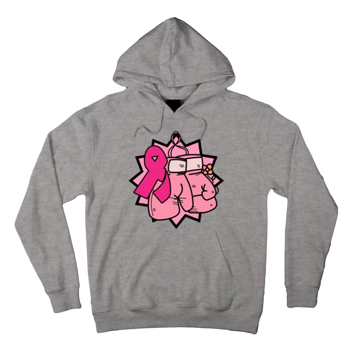 Fight Breast Cancer Boxing Hoodie