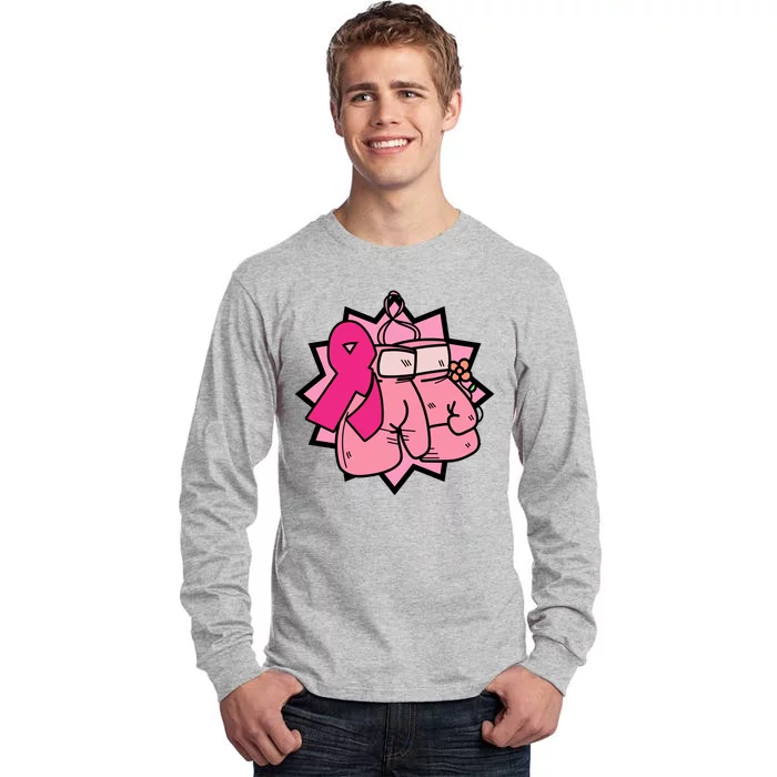 Fight Breast Cancer Boxing Tall Long Sleeve T-Shirt