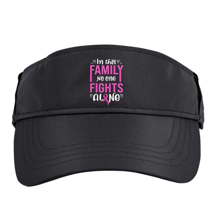 Family Breast Cancer Awareness T Adult Drive Performance Visor