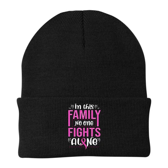 Family Breast Cancer Awareness T Knit Cap Winter Beanie