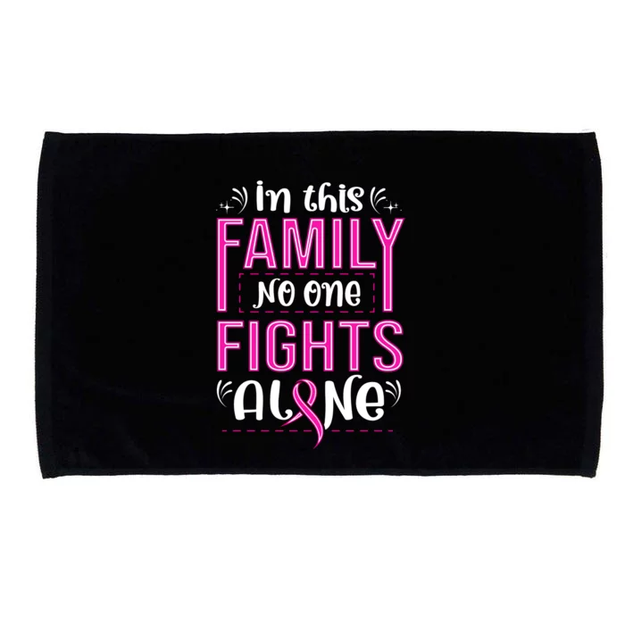 Family Breast Cancer Awareness T Microfiber Hand Towel