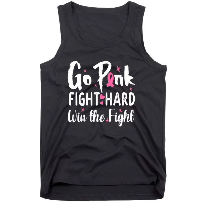 Funny Breast Cancer Awareness Pink Ribbon Tank Top