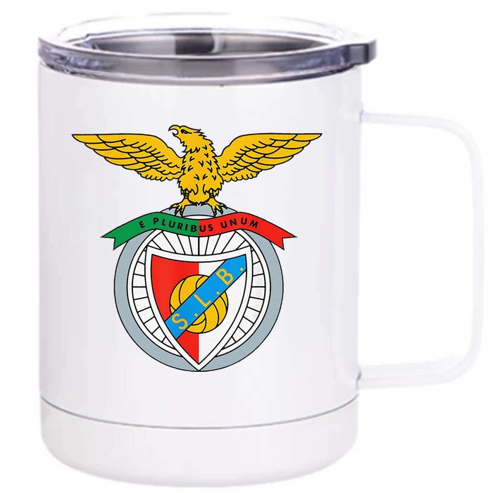 Funny Benfica Club Supporter Fan Portugal Portuguese Front & Back 12oz Stainless Steel Tumbler Cup