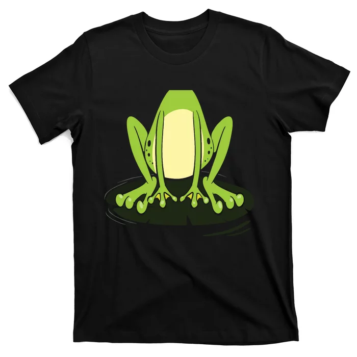 Frog Body Costume Easy Lazy Halloween Funny T-Shirt