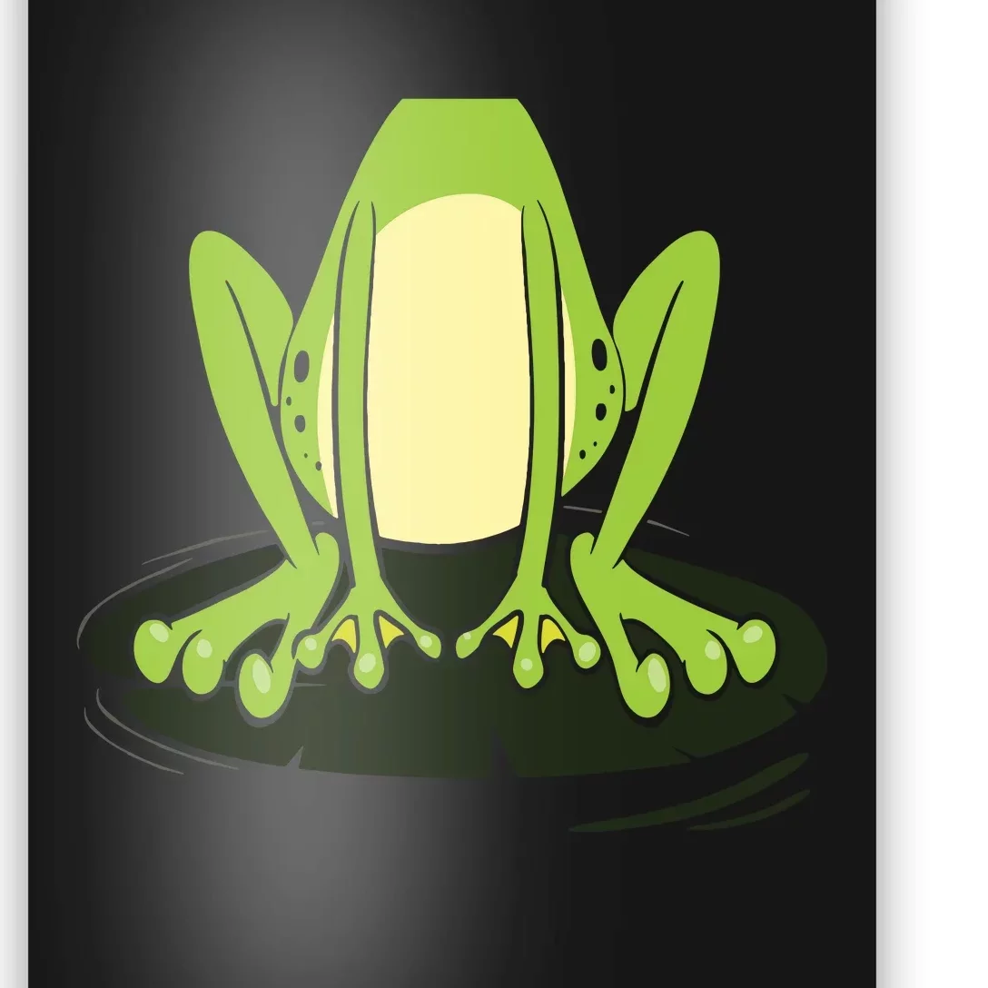 Frog Body Costume Easy Lazy Halloween Funny Poster