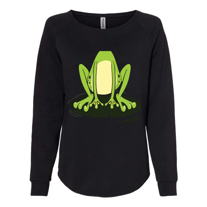 Frog Body Costume Easy Lazy Halloween Funny Womens California Wash Sweatshirt