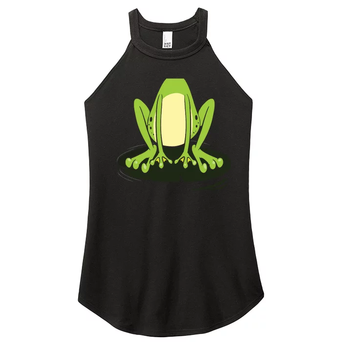 Frog Body Costume Easy Lazy Halloween Funny Women’s Perfect Tri Rocker Tank