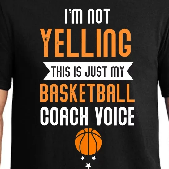 Funny Basketball Coach Voice Pajama Set