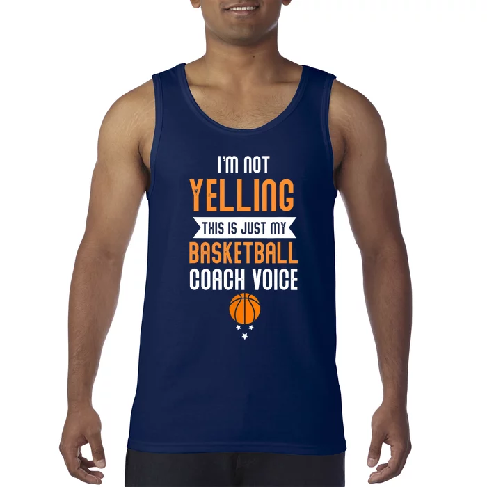 Funny Basketball Coach Voice Tank Top