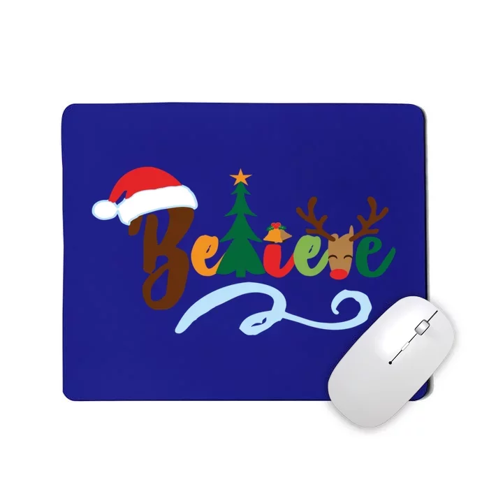 Funny Believe Christmas Gift Boys Girls Teen Xmas Tree Gift Mousepad