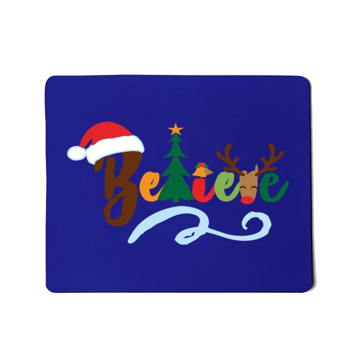 Funny Believe Christmas Gift Boys Girls Teen Xmas Tree Gift Mousepad