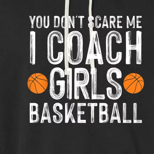 Funny Basketball Coaching Men Women Team Trainer Instructor Garment-Dyed Fleece Hoodie