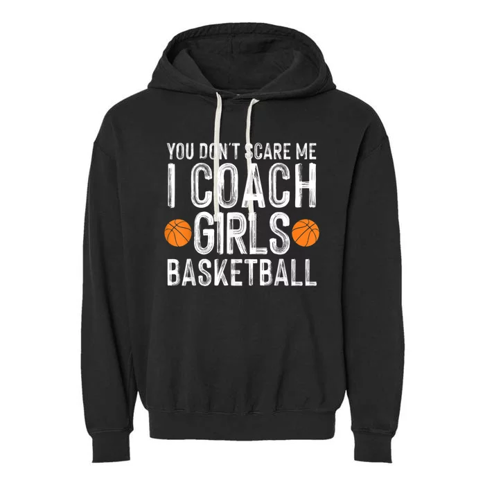 Funny Basketball Coaching Men Women Team Trainer Instructor Garment-Dyed Fleece Hoodie