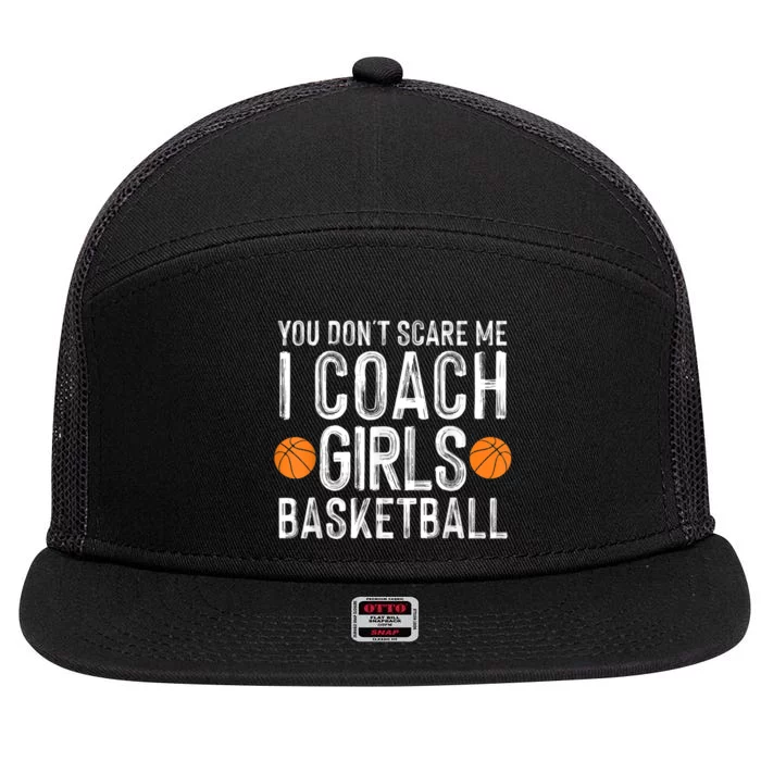 Funny Basketball Coaching Men Women Team Trainer Instructor 7 Panel Mesh Trucker Snapback Hat