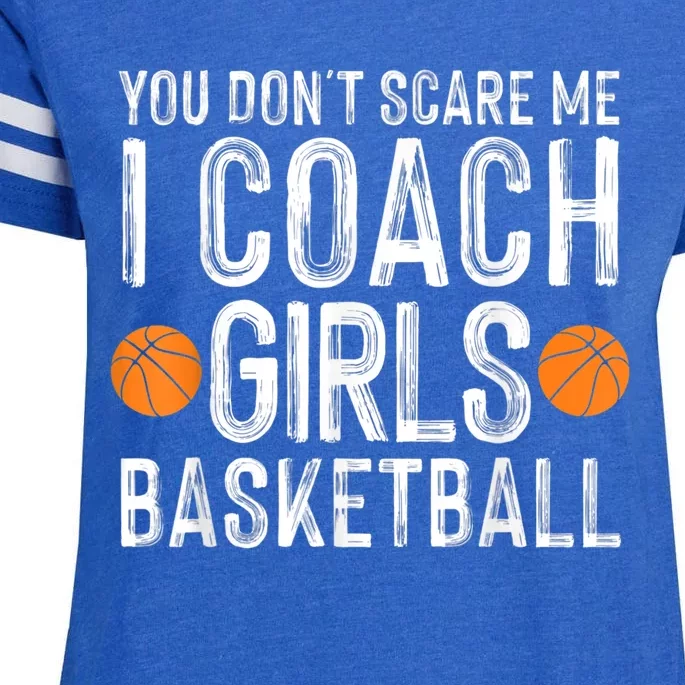 Funny Basketball Coaching Men Women Team Trainer Instructor Enza Ladies Jersey Football T-Shirt