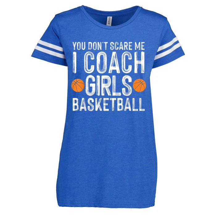 Funny Basketball Coaching Men Women Team Trainer Instructor Enza Ladies Jersey Football T-Shirt