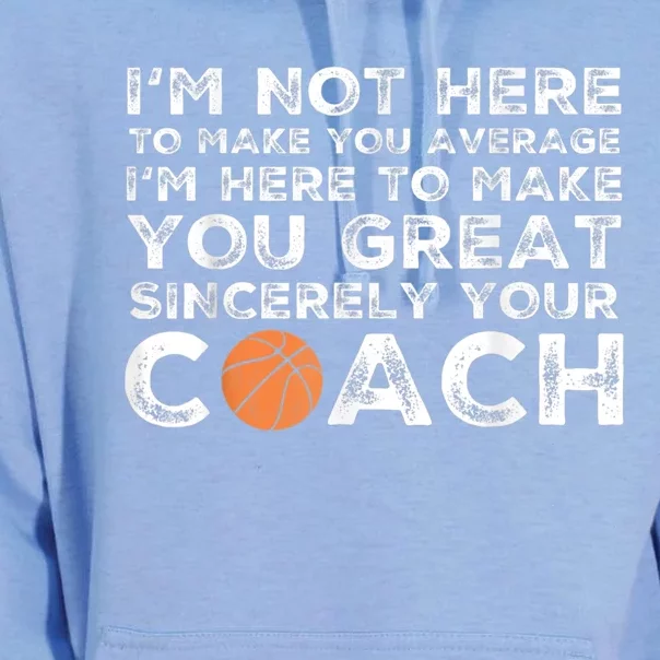 Funny Basketball Coach Basketball Coaching Unisex Surf Hoodie