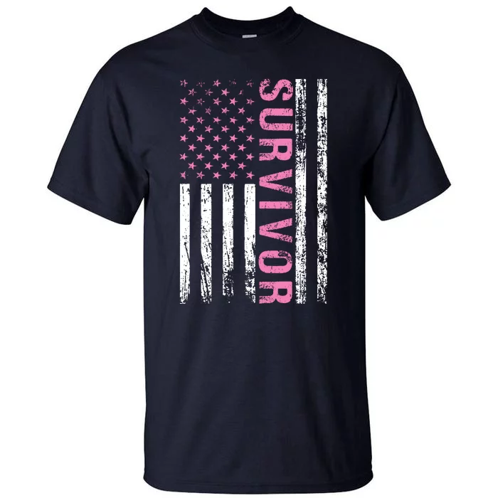 Fight Breast Cancer Awareness Survivor Tall T-Shirt