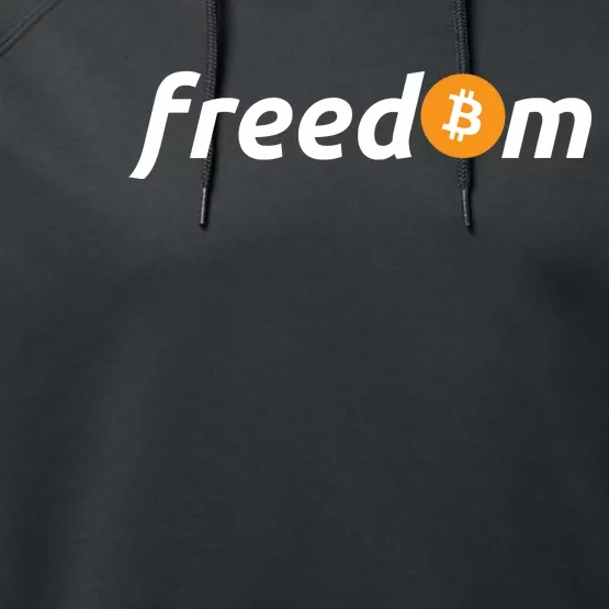 Freedom Bitcoin Crypto Performance Fleece Hoodie