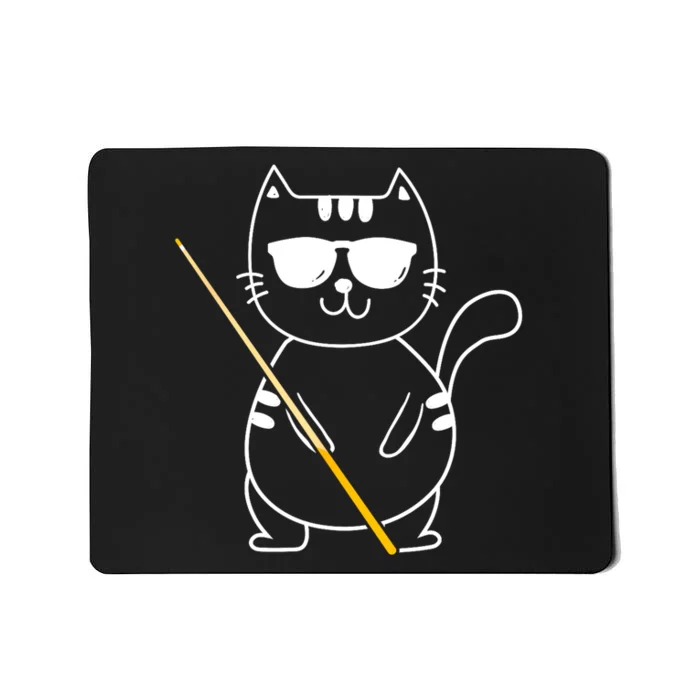 Funny Billiard Cat Billard 8ball Pool Snooker Gift Mousepad