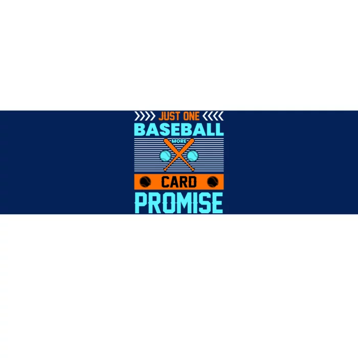 Funny Baseball Card Bumper Sticker