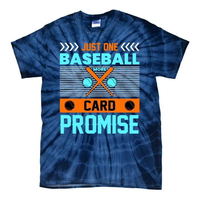 Funny Baseball Card Tie-Dye T-Shirt