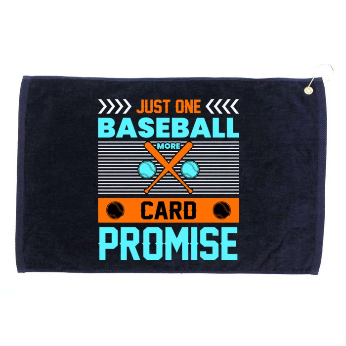 Funny Baseball Card Grommeted Golf Towel