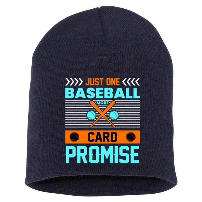 Funny Baseball Card Short Acrylic Beanie