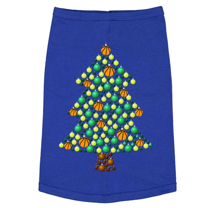 Fun Basketball Christmas Basketball Tree Meaningful Gift Doggie Tank