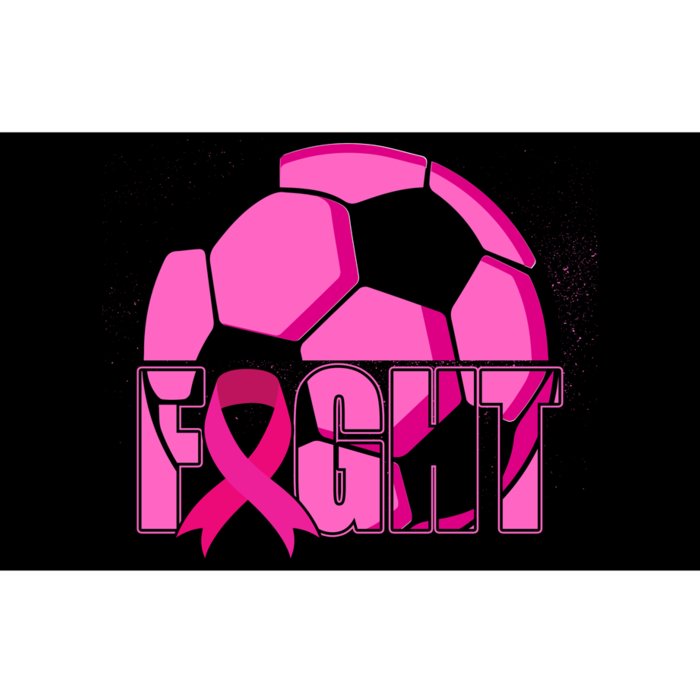 Fight Breast Cancer Soccer Bumper Sticker