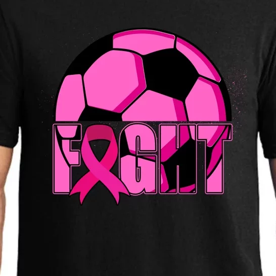 Fight Breast Cancer Soccer Pajama Set