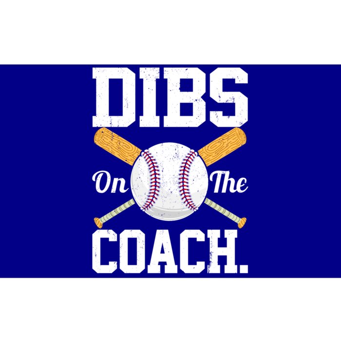 Funny Baseball Coach Wife Baseball Lover Dad Cute Gift Bumper Sticker