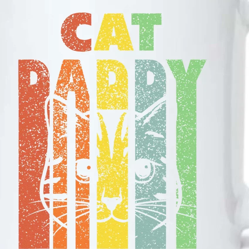 Funny Best Cat Daddys Kitten Daddy The Catfather Cat Daddy Black Color Changing Mug