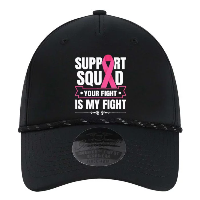 Fight Breast Cancer Support Squad Breast Cancer Awareness Performance The Dyno Cap