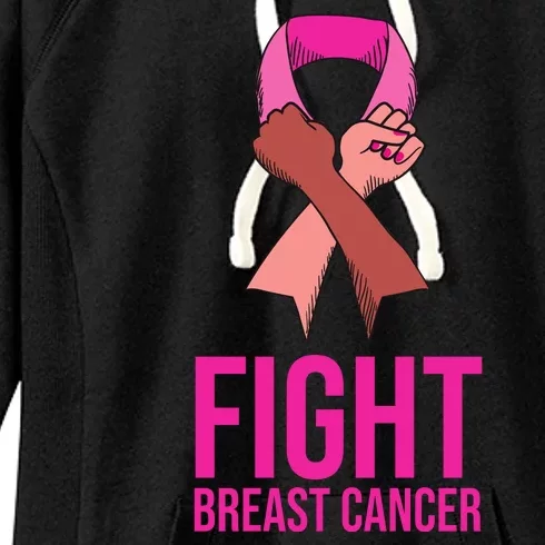 Fight Breast Cancer Together Women's Fleece Hoodie