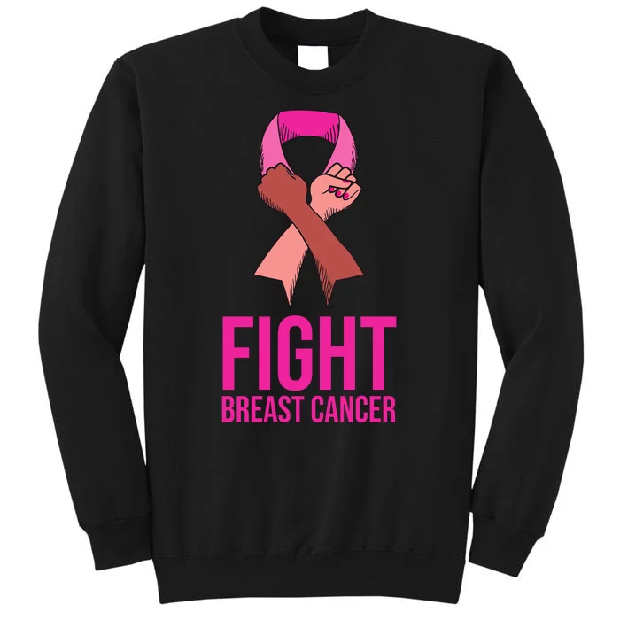 Fight Breast Cancer Together Tall Sweatshirt