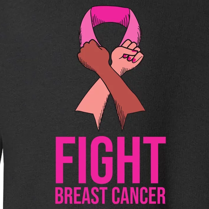 Fight Breast Cancer Together Toddler Sweatshirt