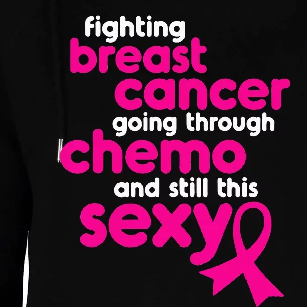 Fighting Breast Cancer Going Through Chemo & Still This Sexy Womens Funnel Neck Pullover Hood