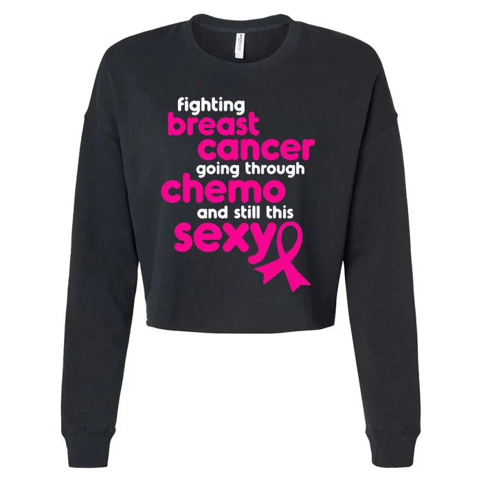 Fighting Breast Cancer Going Through Chemo & Still This Sexy Cropped Pullover Crew