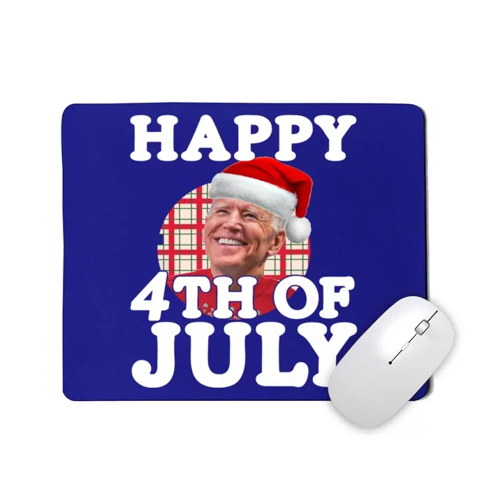 Funny Biden Christmas Xmas Happy Fourth Of July Republican Gift Mousepad