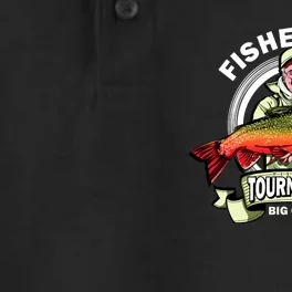 Fisherman Big Catch Tournament Dry Zone Grid Performance Polo